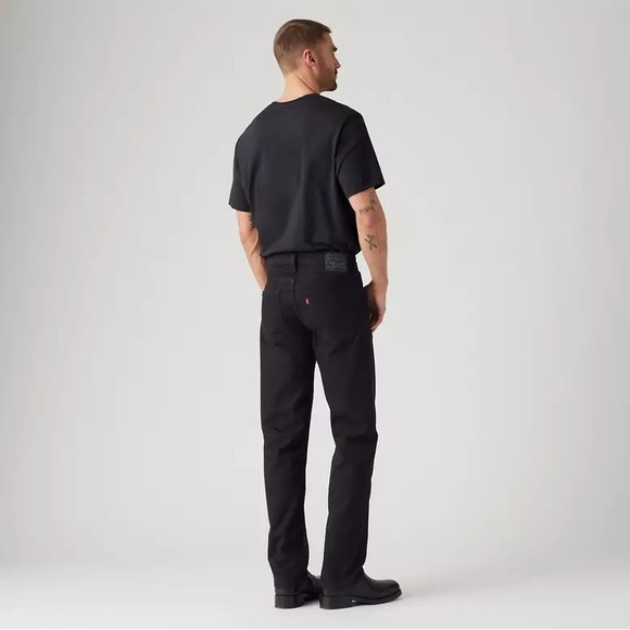 Levi’s 505 Regular Fit Men’s Jeans Black Size W31 L32 - Picture 2 of 9